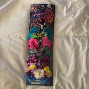 Disney Multicolor Hair Bow Set for Kids